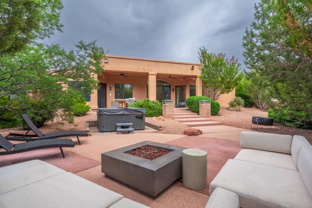 Amazing Luxury Home With Hot Tub & Views Sedona Dış mekan fotoğraf